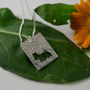 Sterling Silver Pet Silhouette Pendant, thumbnail 8 of 9