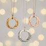 Personalised Interlinking Names Necklace, thumbnail 7 of 12