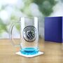 Engraved Manchester City 20oz Football Beer Mug, thumbnail 1 of 5