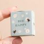 Tiny Matchbox Ceramic Bee Token, thumbnail 2 of 3