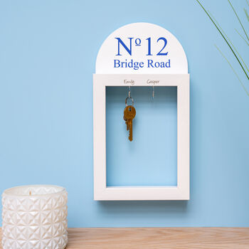 Personalised House Number Key Holder, 3 of 4