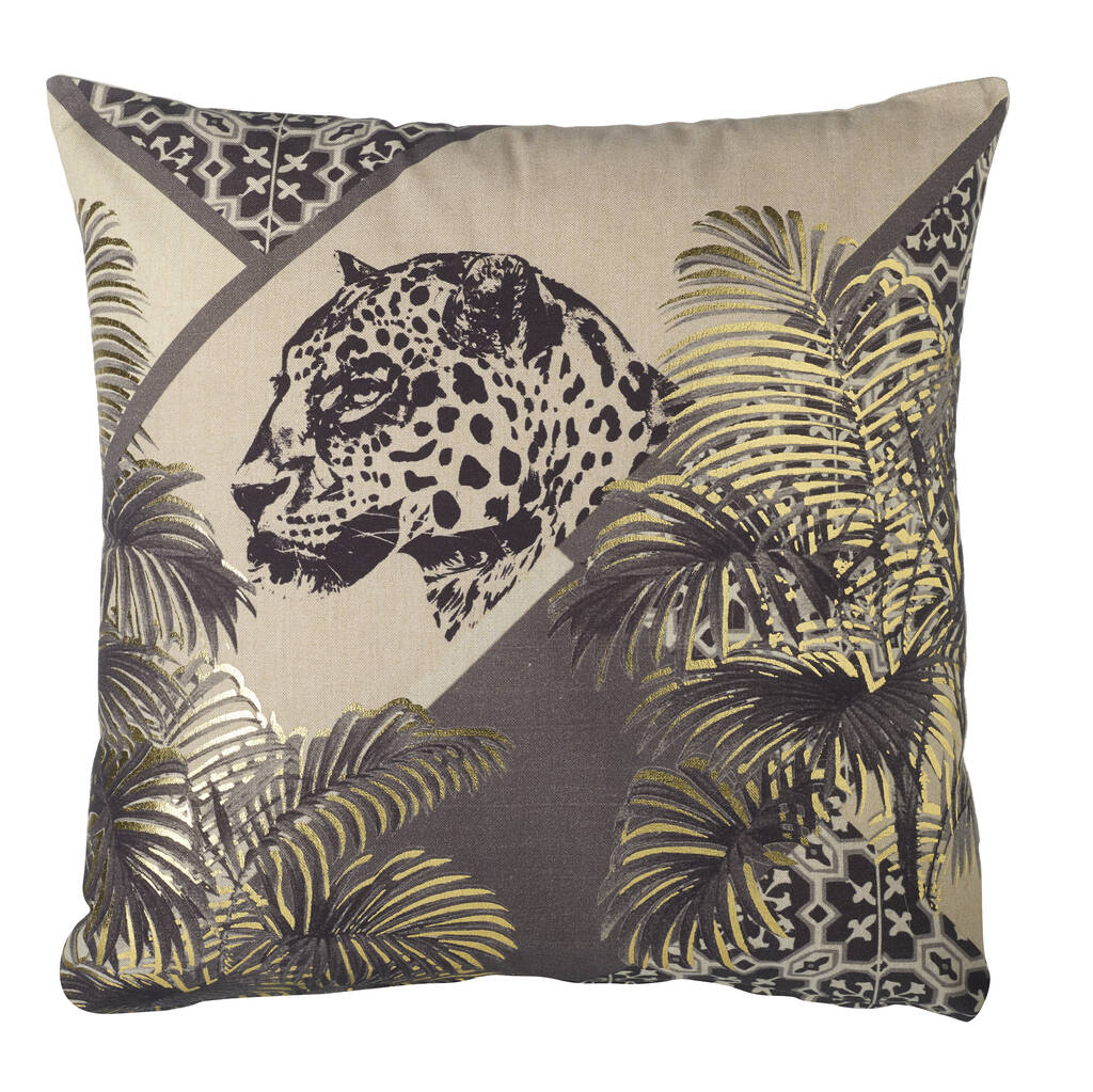 leopard cushion