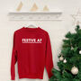 Festive Af Alternative Christmas Sweatshirt, thumbnail 2 of 6