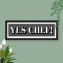 Framed Yes Chef Print, thumbnail 5 of 10