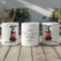 Personalised Greyhound In Christmas Jumper Mug B, thumbnail 2 of 2
