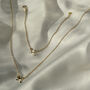 Dainty Bow Tie Bowknot Gold Plated Charm Bracelet, thumbnail 5 of 5