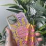 Yellow And Pink Sunshine Mobile Phone Charm Strap, thumbnail 4 of 5