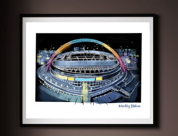 Wembley Stadium London Print, 3 of 3