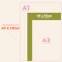 2027 Large A1 Wall Planner | Landscape | Play Nice Arches, thumbnail 5 of 5