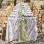 Sage Green Fabric Table Runner, thumbnail 1 of 2