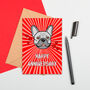 Large Size Frenchie Anniversary Card, thumbnail 2 of 2