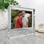 Personalised Photo Any Message Red Heart Crystal Token For A Partner Or Loved One, thumbnail 5 of 7