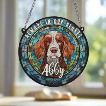 Welsh Springer Memorial Suncatcher, 2 of 6