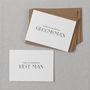 Usher Or Best Man Thank You Cards, thumbnail 1 of 2