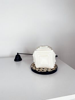 Geometric Cube Candle, 3 of 3