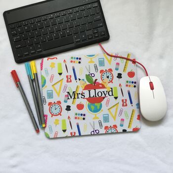 Personalised Teacher's Gift , Mouse Mat, 6 of 7
