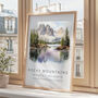 Travel Destination Poster For Rocky Mountains Colorado, thumbnail 2 of 7