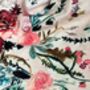 Soft Floral Chemo Headwear Beanie Hat Bandana, thumbnail 6 of 7