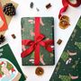 Dachshund Christmas Wrapping | Festive Sausage Dog Wrap, thumbnail 3 of 3