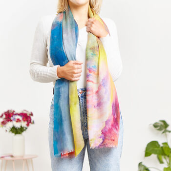 Abstract Rainbow Scarf, 3 of 6