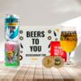 Personalised Alcohol Free Beer Gift Set With Glass, thumbnail 1 of 4