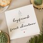 Personalised 1st Christmas Card For Boyfriend, thumbnail 1 of 7