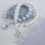 Lily Bracelet With Freshwater Pearls, thumbnail 1 of 3