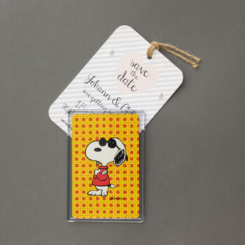 Snoopy Playing Card Fridge Magnets, 6 of 7