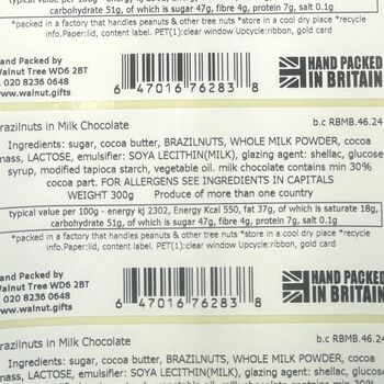 Milk Chocolate Cover Brazil Nuts, 7 of 7