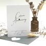 17th Citrine Anniversary Jewel Personalised Card, thumbnail 1 of 3
