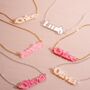 Statement Personalised Name Necklace, thumbnail 1 of 10
