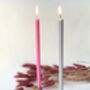 Taper Candle Holder With Three Taper Candles, thumbnail 3 of 3