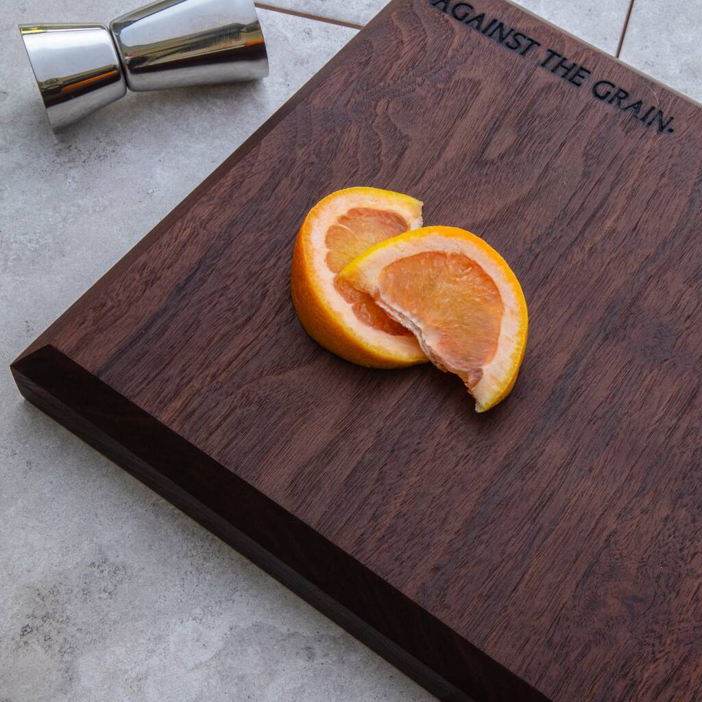 Wood And Resin Serving Platter By Against the grain