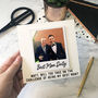 Personalised Best Man / Woman 3D Photo Card, thumbnail 1 of 8