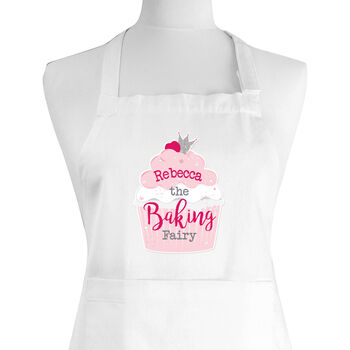 Personalised Baking Fairy Childrens Apron, 2 of 3