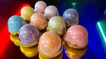 Candyfloss Glitter Bombs –10 Bright Colours Shimmer, 3 of 6