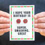 Funny Darts Birthday Card And Cufflinks, thumbnail 1 of 3