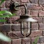 Antique Brass Wall Light, thumbnail 1 of 2