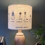 Embroidered Cornish Lighthouse Lampshade, thumbnail 1 of 6
