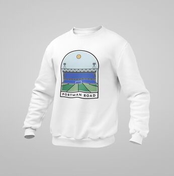 Sweatshirt With Design Of Any Football Stadium, 6 of 10