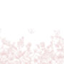 Soft Pink Secret Garden Wallpaper, thumbnail 2 of 3