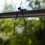 Butterfly Engraved Glass Decoration, thumbnail 5 of 5