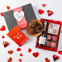 'With Love' Chocolates, Brownies And Prosecco Gift Box, thumbnail 2 of 2