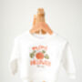 Child's 'My First Halloween' Embroidered Sweatshirt Jumper Personalised With Child's Name, thumbnail 2 of 6