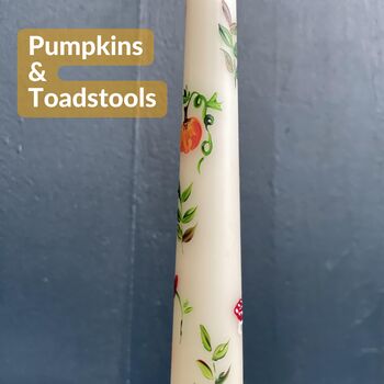 Hand Painted Autumn Halloween Candles, 5 of 7