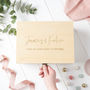 Personalised Couples Wedding Box, thumbnail 3 of 9