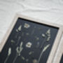 Daisy Haze Botanical Wall Art – A3 Pressed Flower Frame In Sand, thumbnail 4 of 7