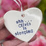 Personalised New Baby Door Hanger Letterbox Gift, thumbnail 1 of 10