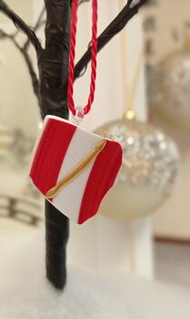 Kintsugi Christmas Ornament, 7 of 8