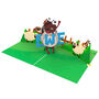 There's No One Like Ewe! 3D Pop Up Punny Sheep Animal Card! Fun Silly Cute Anniversary Card! Best Bday Card For Him And Her, thumbnail 6 of 8